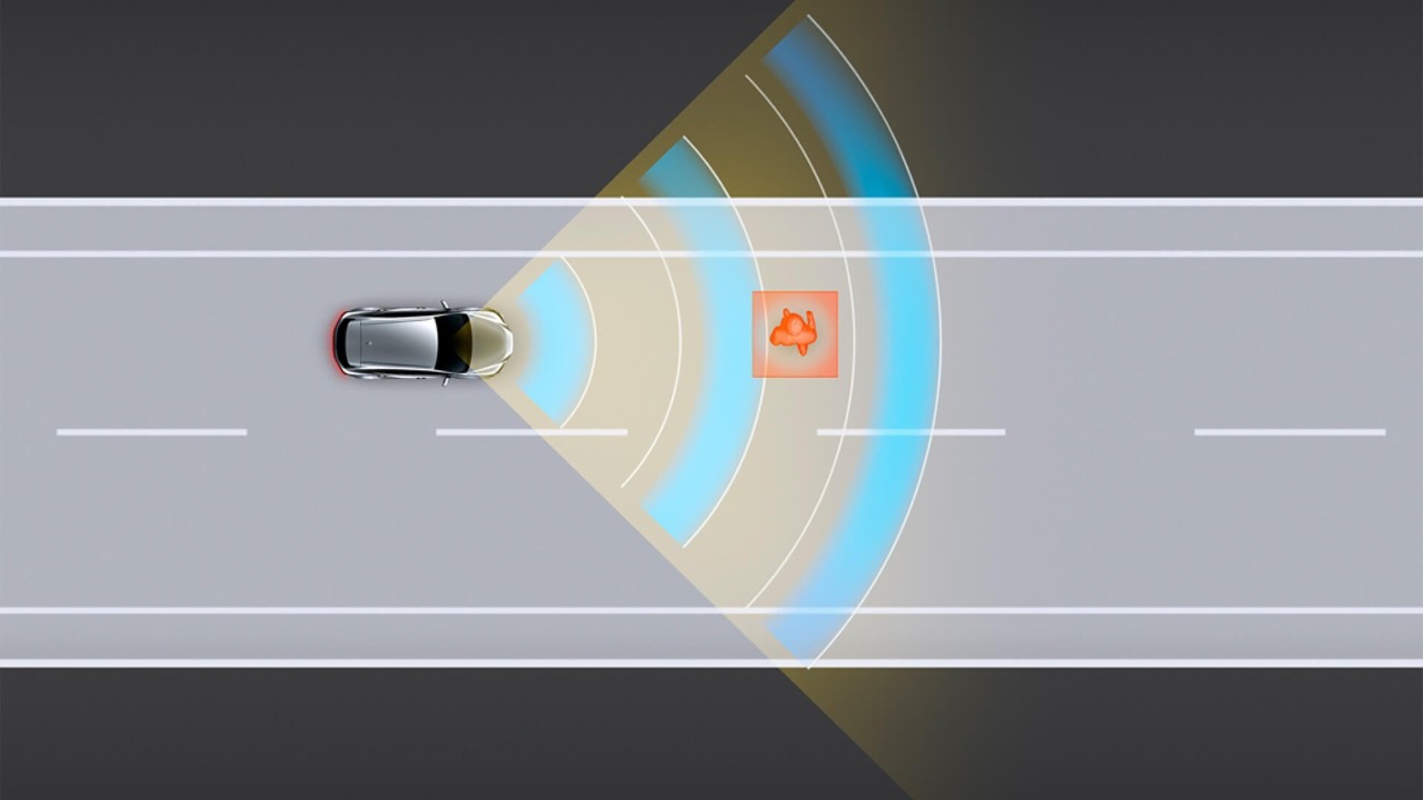 Lexus Pre-Collision System graphic 