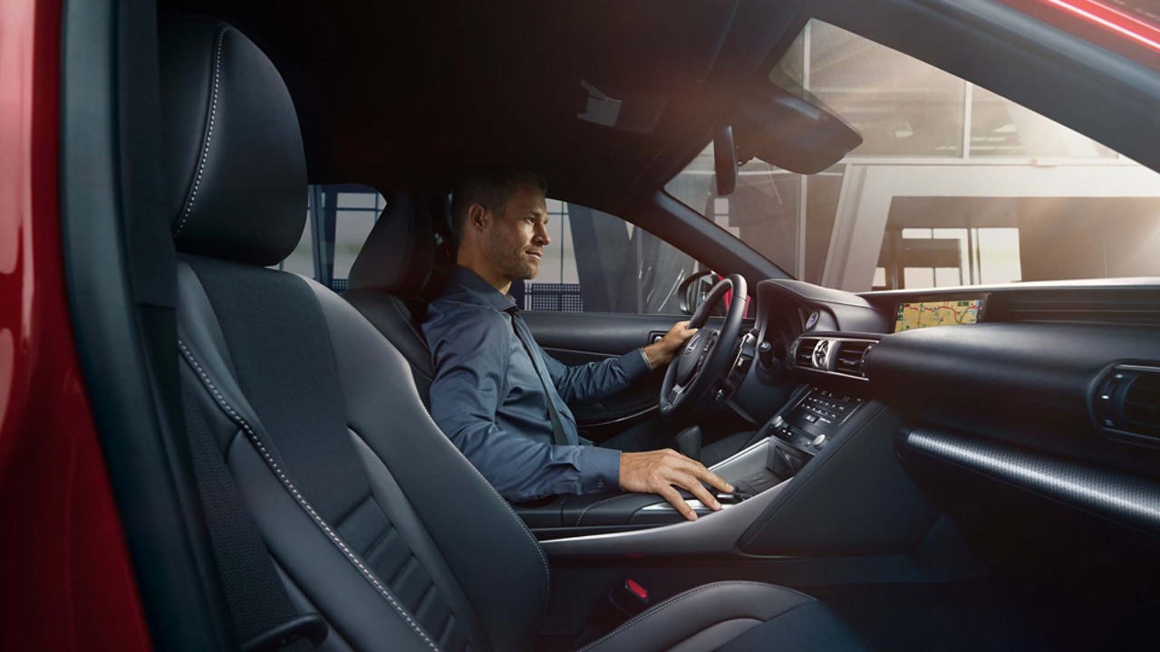 A side view of the Lexus NX